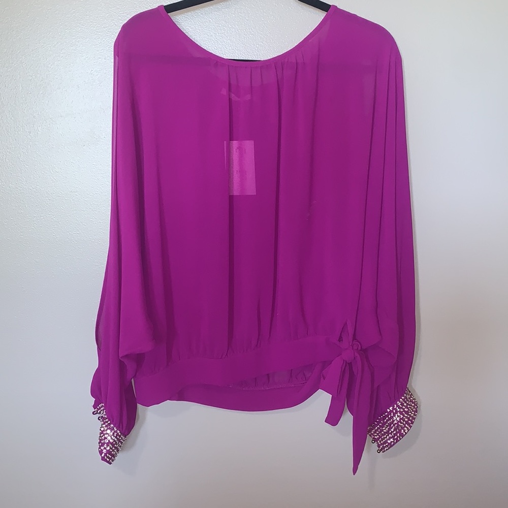 Purple Top Sequin Medium - Picture 2 of 7